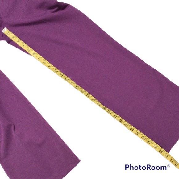 Nanette Lepore Purple Canoodle Pants Size 2 - Picture 9 of 12